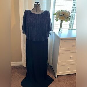 Dark Blue Dress designed by Connected Apparel.